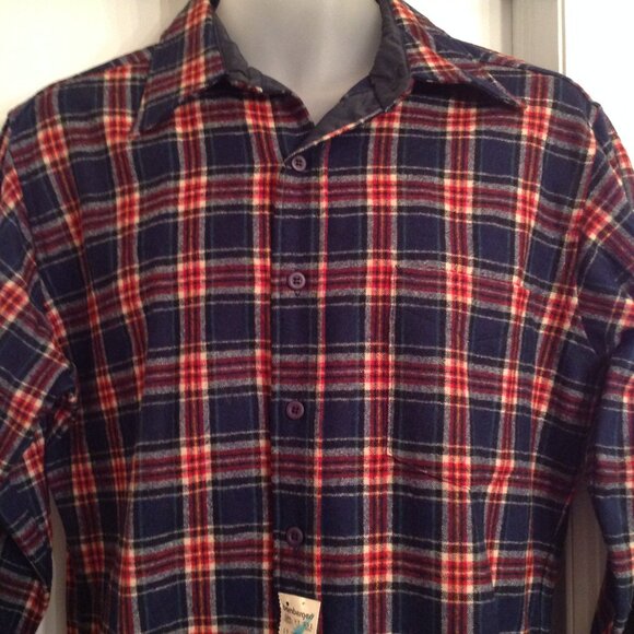 NWT Vintage 80's? Pendleton Wool Tartan Plaid Button Down Shirt M USA - Picture 2 of 7